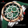 2021 REWARD 83013 Mens Watches Waterproof Top Brand Luxury Chronograph Sport Watch Quartz Men Wristwatch